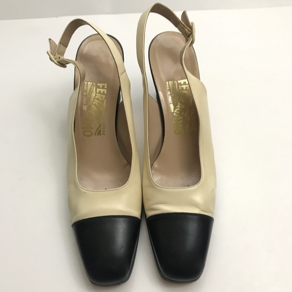 color block slingback heels